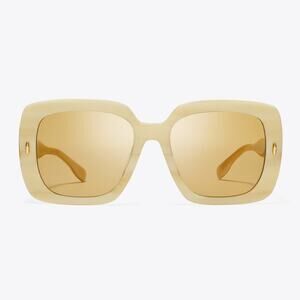 Tory Burch Gold Sunglasses